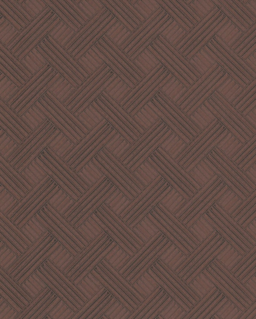 Copenhagen Assembly Walnut Wallcovering | Phillipe Romano