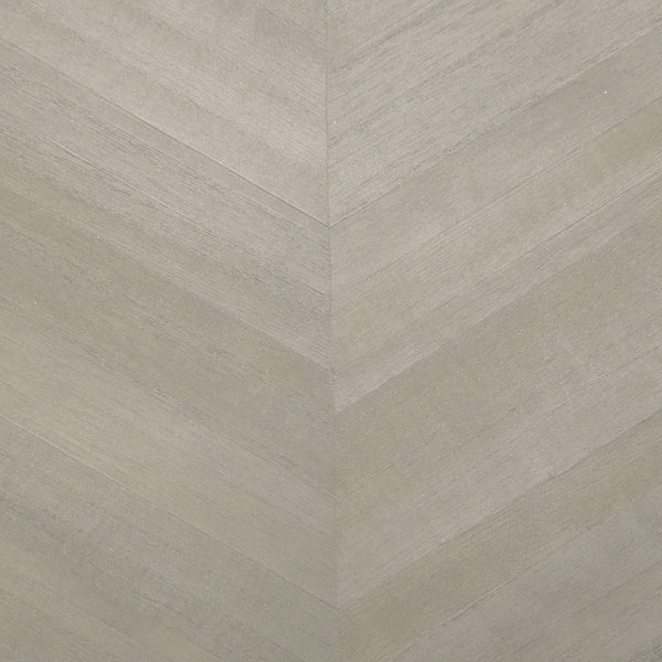 Grand Scale Ajiro Chevron - Polished Silver Birch Luster | Maya Romanoff