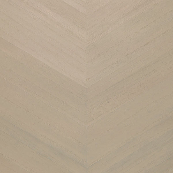 Ajiro Chevron Driftwood - Beige Wallcovering | Maya Romanoff