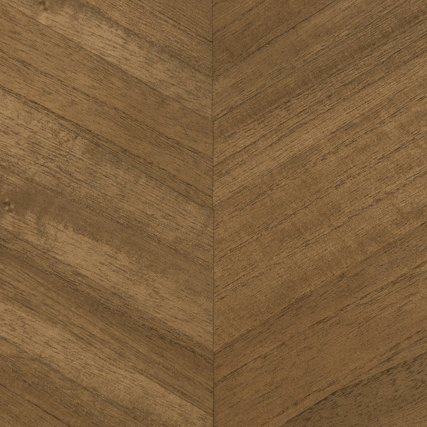 Grand Scale Ajiro Chevron - Chestnut | Maya Romanoff