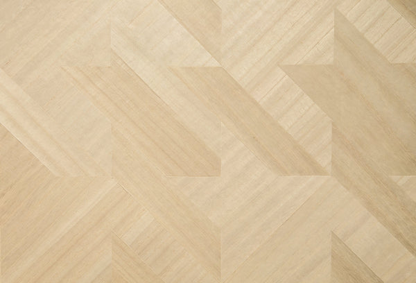 Ajiro Houndstooth Maple - Beige Wallcovering | Maya Romanoff