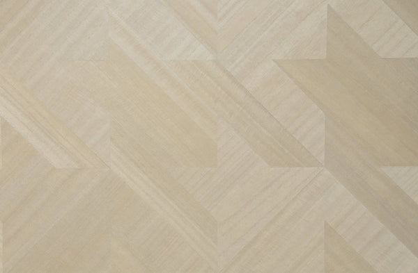 Ajiro Houndstooth Teak Luster - Beige Wallcovering | Maya Romanoff