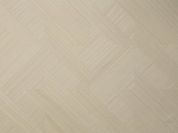 Ajiro Houndstooth Teak - Beige Wallcovering | Maya Romanoff