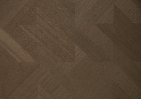 Ajiro Houndstooth Cacao - Dark Brown Wallcovering | Maya Romanoff