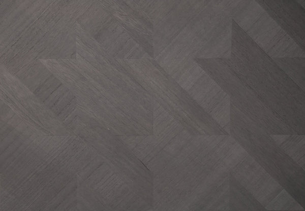 Ajiro Houndstooth Ash - Dark Gray Wallcovering | Maya Romanoff