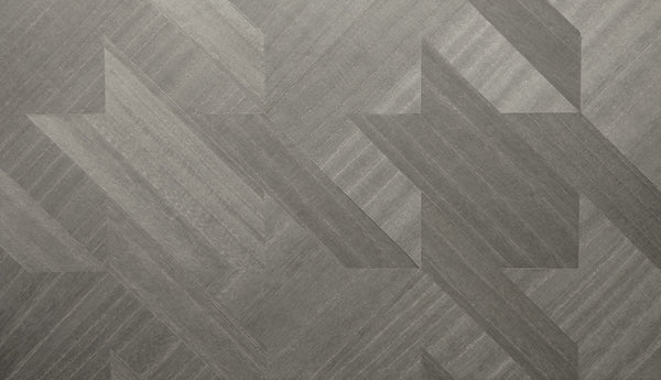 Ajiro Houndstooth Polished Silver Birch Luster | Maya Romanoff