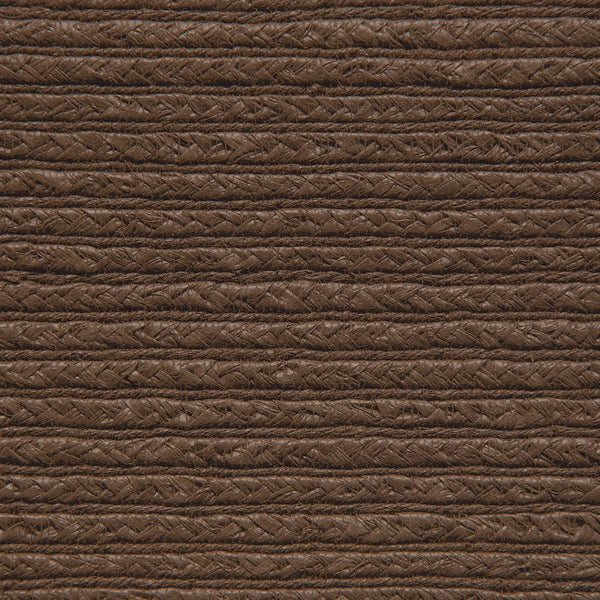 Braided Hemp Courage - Brown Natural Wallcovering | Maya Romanoff