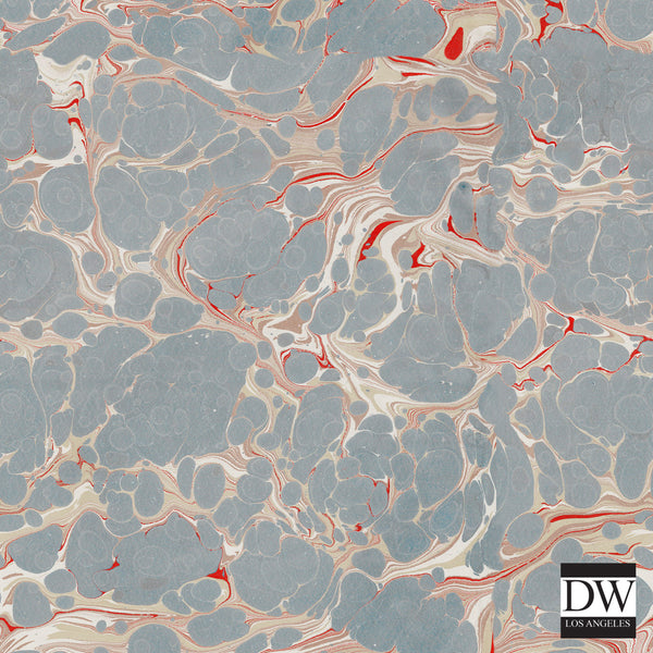 Marbled - Taupe, Grey, Red Wallcovering | Mind the Gap