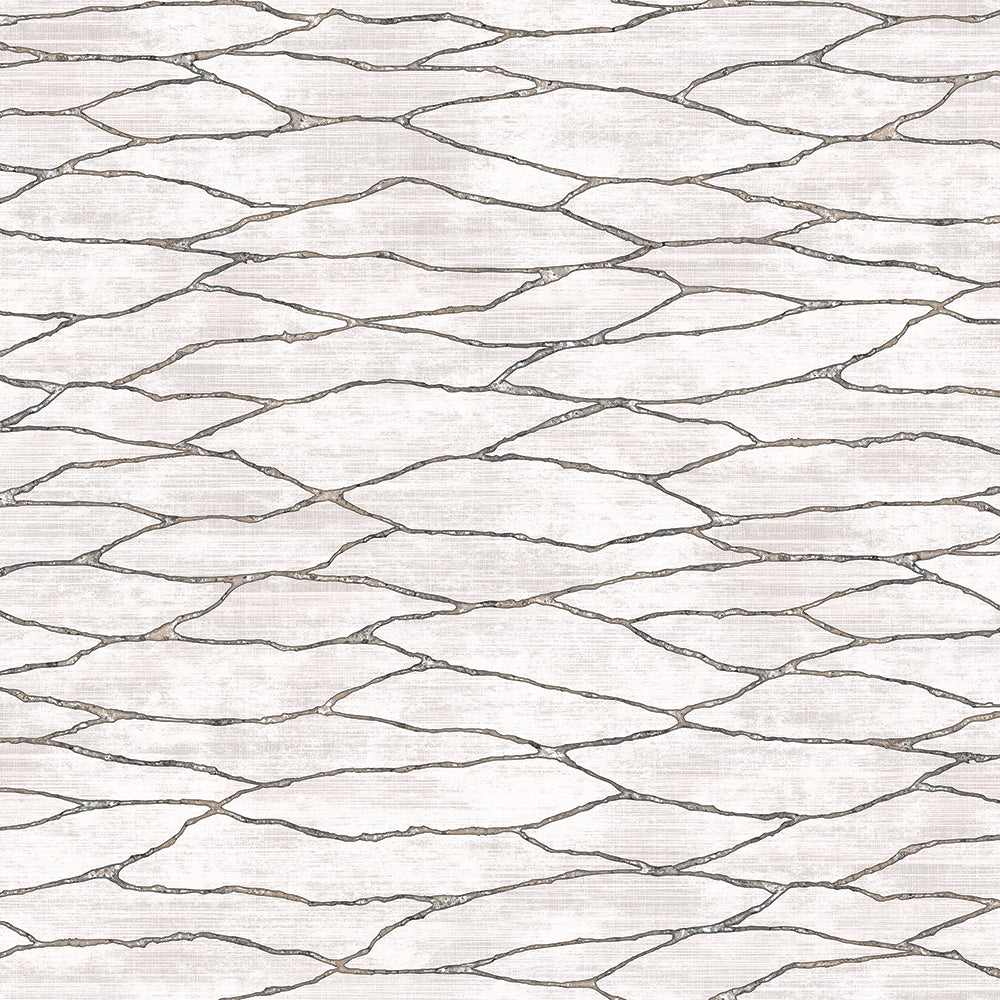 Prague Tondra Permafrost Wallcovering | Phillipe Romano