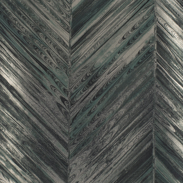 Prague Tempera Eucalyptus Wallcovering | Phillipe Romano