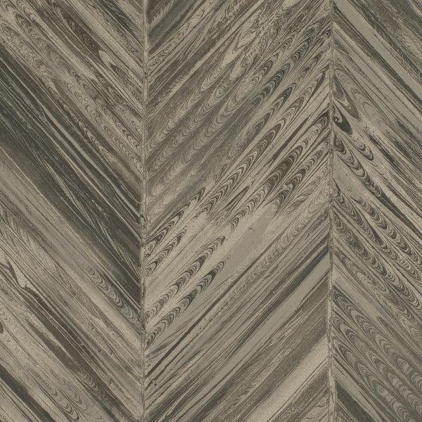 Prague Tempera Cocoa Wallcovering | Phillipe Romano