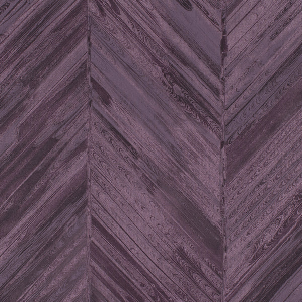 Prague Tempera Raspberry Wallcovering | Phillipe Romano