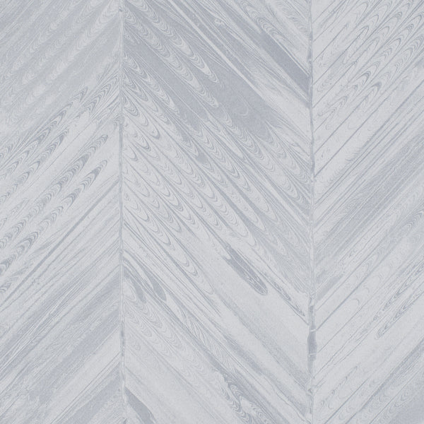 Prague Tempera Pearl Gray Wallcovering | Phillipe Romano