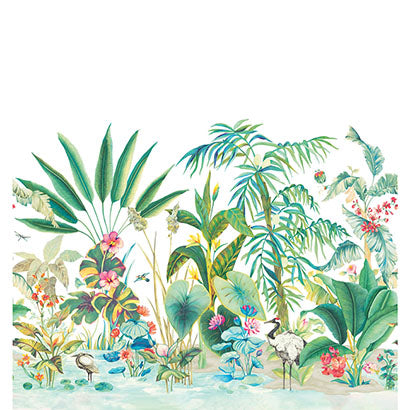 Tropical Panoramic Mural | Jeffrey Stevens