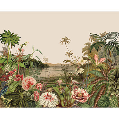 Oak Island Coral Wallcovering | Jeffrey Stevens