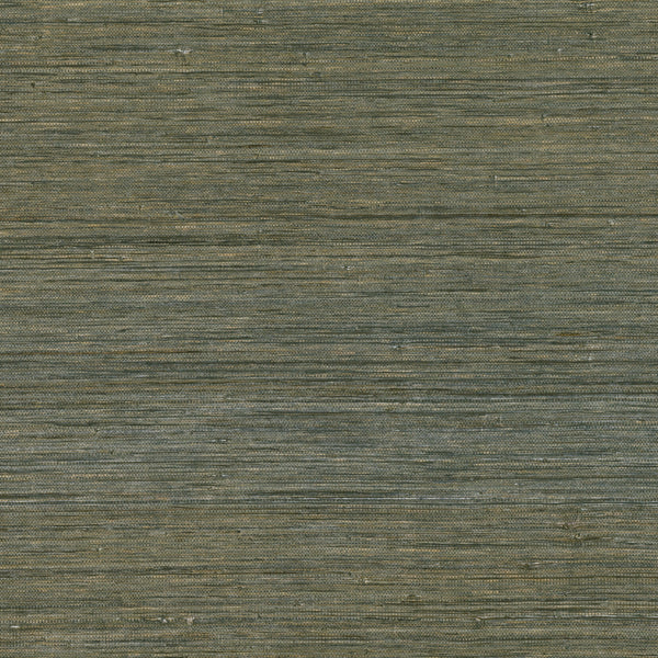 Raffia, Gunmetal Wallcoverings | Romo