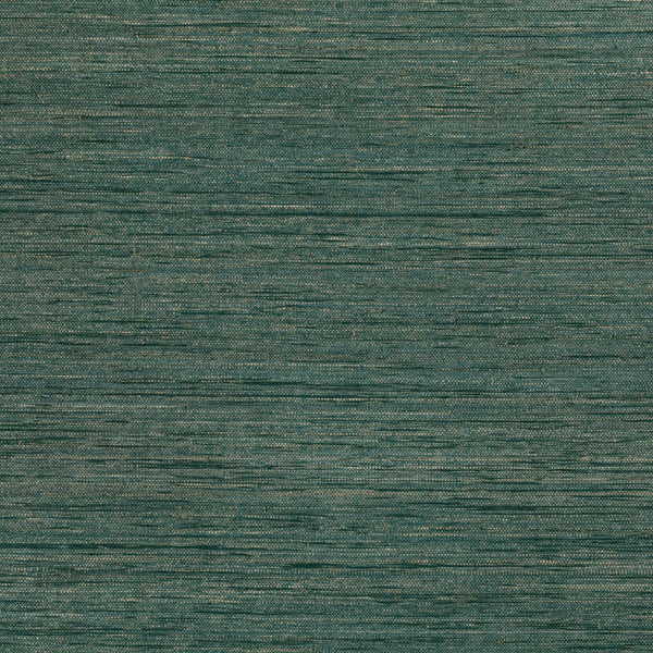 Raffia, Teal Wallcoverings | Romo