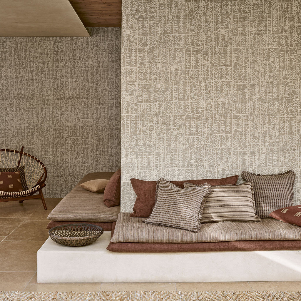 Akata Sepia Wallpaper | Mark Alexander 