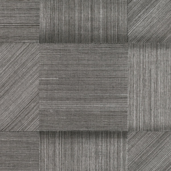 Square Cut, Silver Wallcoverings | Romo