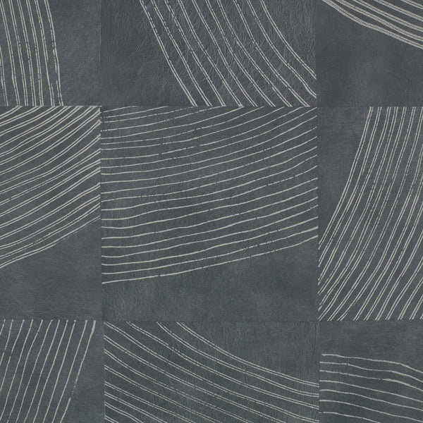 Suna Indigo Wallpaper | Mark Alexander 