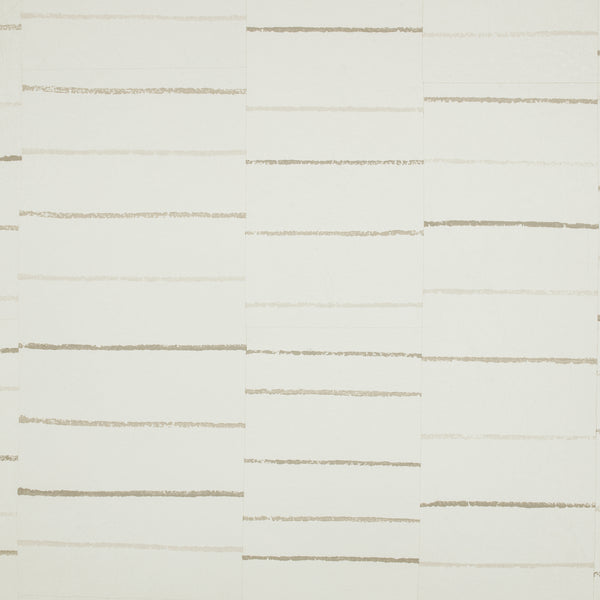 Sidestep Jasper White Wallpaper | Mark Alexander 