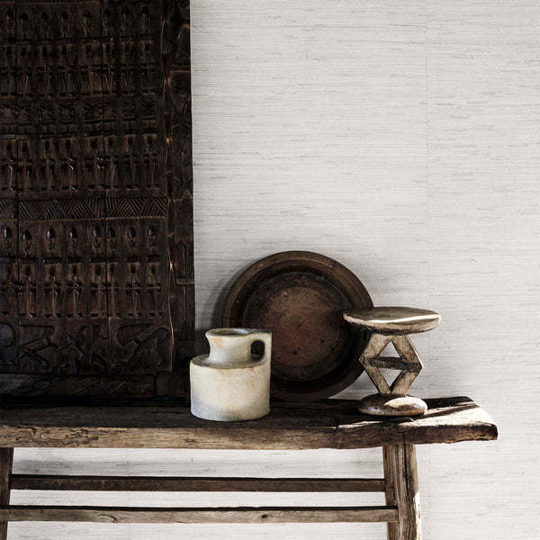 Beachgrass Whitewash Wallpaper | Mark Alexander 