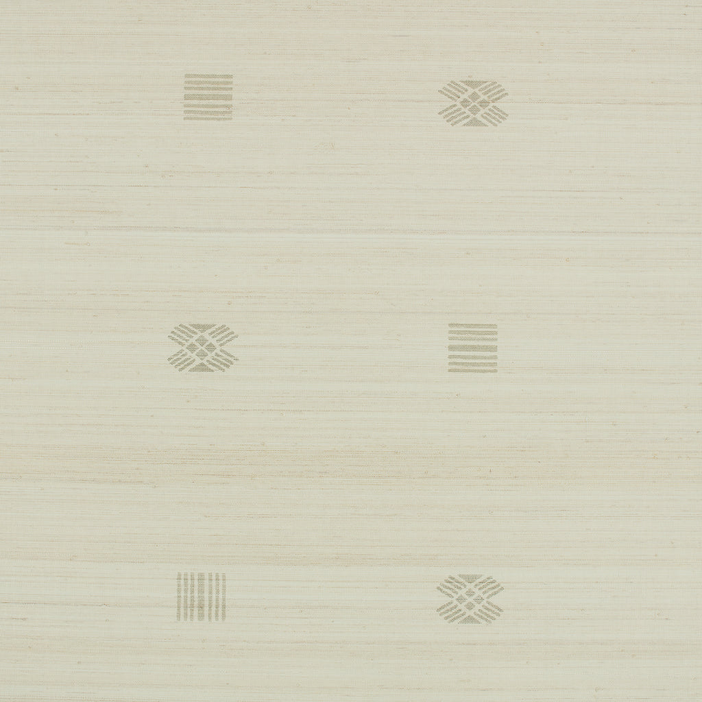 Parade Alabaster Wallpaper | Mark Alexander 