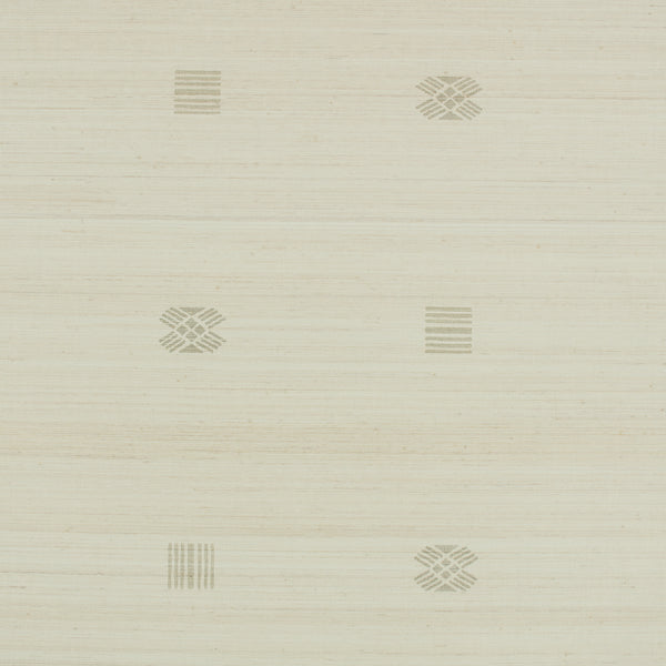 Parade Alabaster Wallpaper | Mark Alexander 