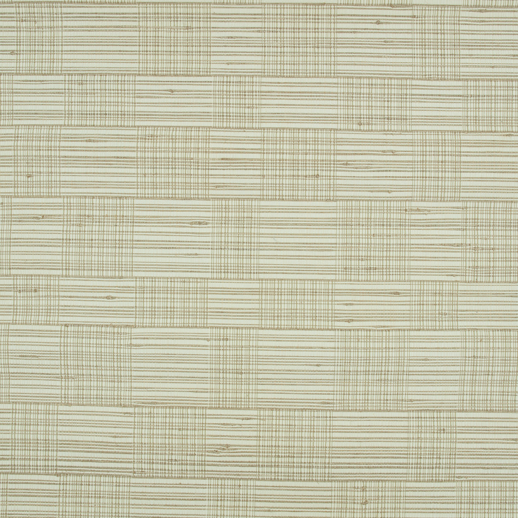 Basketweave Jasper White Wallpaper | Mark Alexander 
