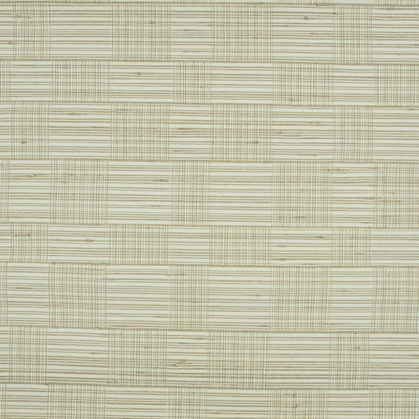 Basketweave Jasper White Wallpaper | Mark Alexander 