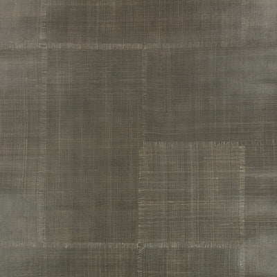 Abacá Patchwork - Pewter Natural Wallcovering | Romo