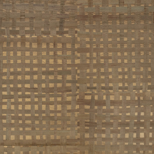 Hyacinth - Bronze Natural Wallcovering | Romo