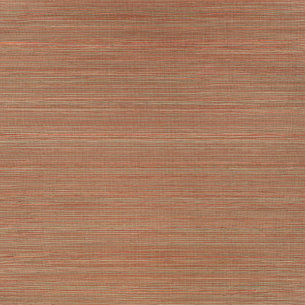 Duo Abacá Berber - Red Natural Wallcovering | Romo