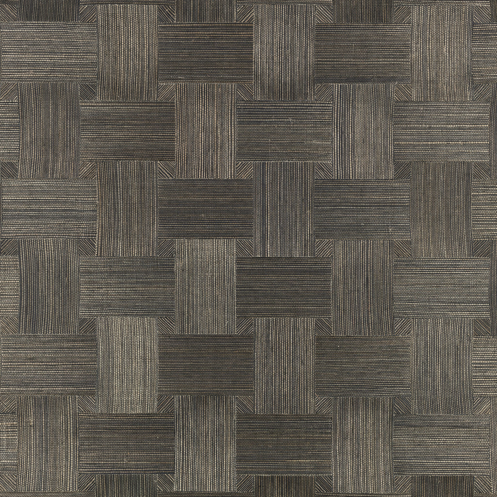 Lattice Mosaic Wallpaper Anthracite | Mark Alexander 