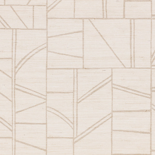 Odyssey - Ivory Natural Wallcovering | Romo