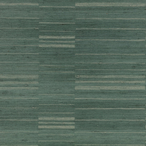 Offset, Teal Wallcoverings | Romo