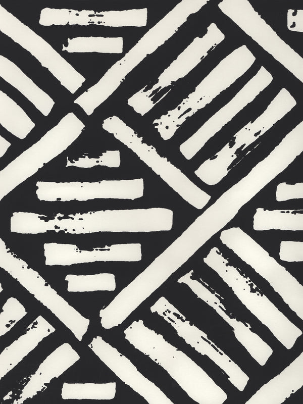 Macoco Reverse Black on Almost White Screen Printed | China Seas