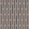Broken Stripe By Alexander Girard, 1952 Madder Brown And Sepia | Maharam
