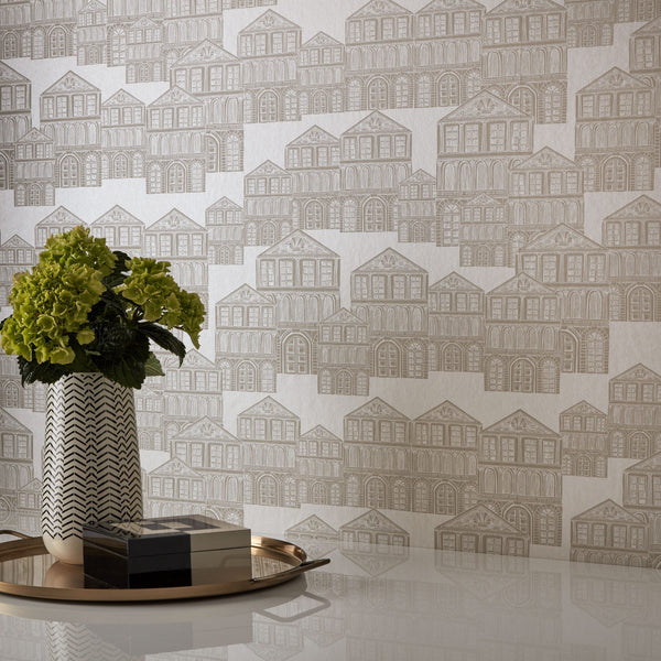 Maison - Ivory Cream Wallcovering | 1838 Wallcoverings