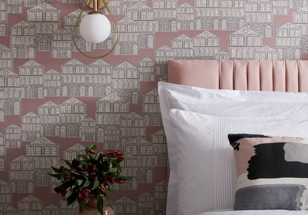 Maison Rose - Pink Wallcovering | 1838 Wallcoverings