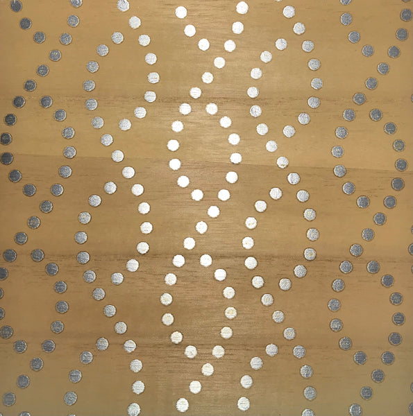 Bellissima Natural with Fine Metallic Embellishment