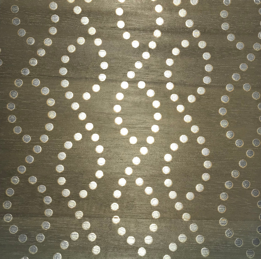 Bellissima Natural Grasscloth with Fine Metallic Embellishment