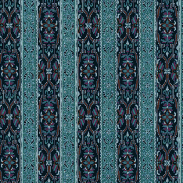 Mamounia Midnight Azurite, Sample Wallcoverings | Newwall