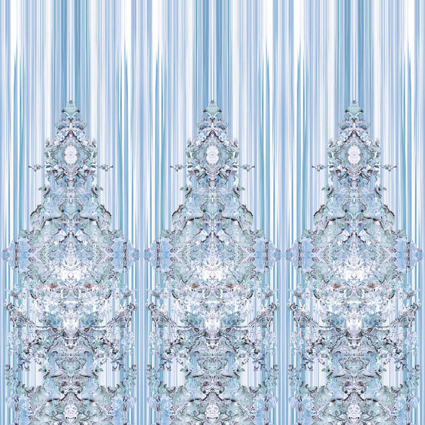 Marble Damask Blues | Timorous Beasties Wallcovering