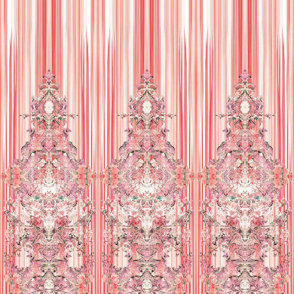 Marble Damask Reds | Timorous Beasties Wallcovering