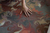 Marbled Ink Cool Plum