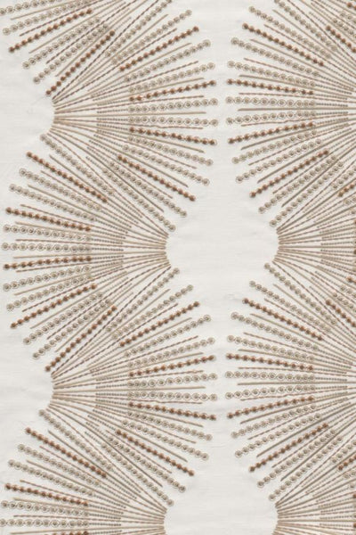 Miro Embroidered Beaded Tinted White Wallpaper | Arte Europe