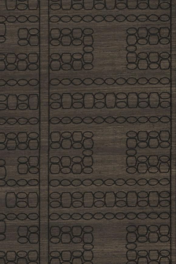 Taio Embroidered Grasscloth Eclipse Wallpaper | Arte Europe
