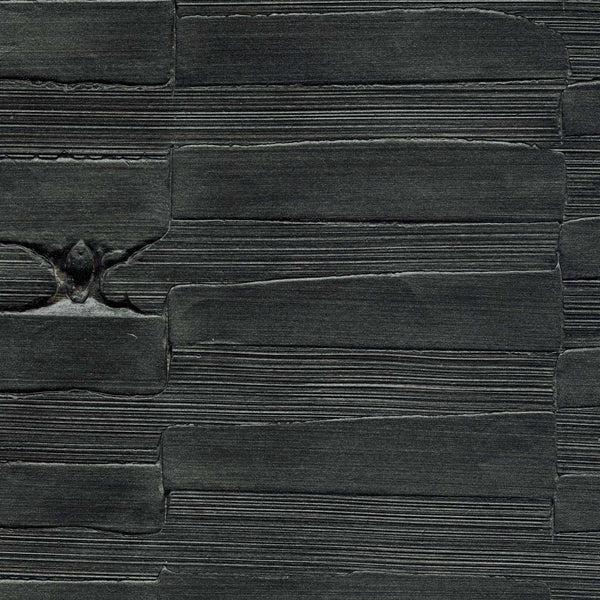 Materia Black Wallcovering | Artmura