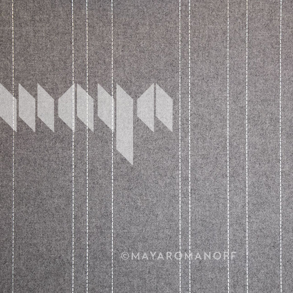Cozy Nestle - Grey Fleece/Silver | Maya Romanoff